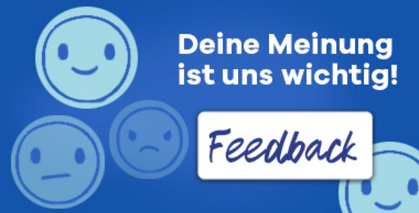 Smileys mit Feedbackfeld